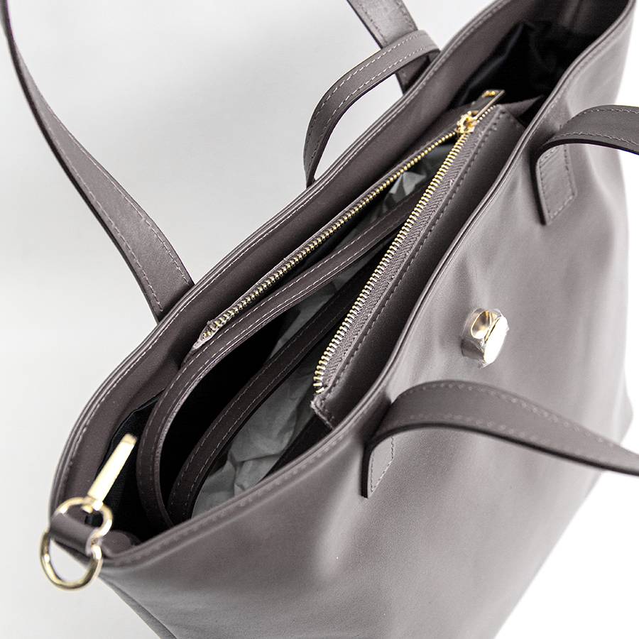 Laura Di Maggio LADY – shopping in pelle soft acacia I Più Venduti