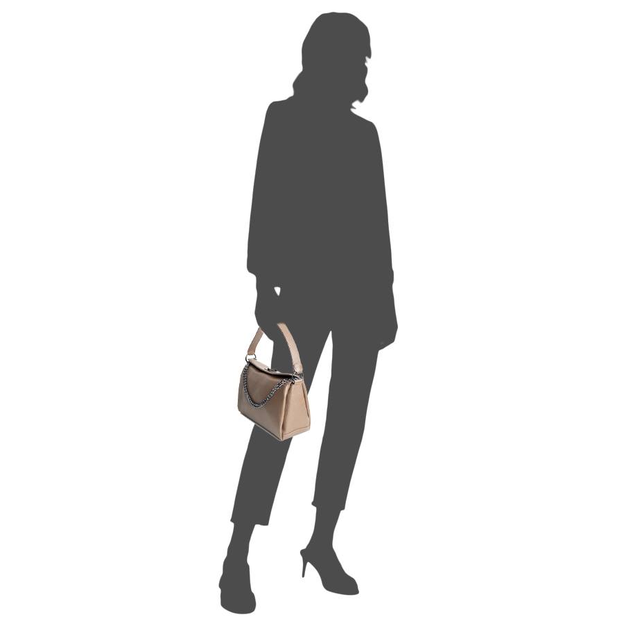 Laura Di Maggio LOLA – borsa in pelle dollaro cioccolato Sconto