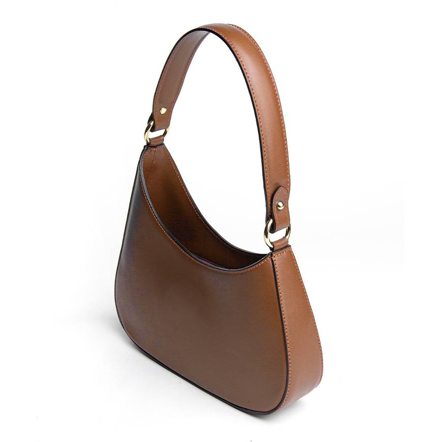 Laura Di Maggio EDI – borsa Hobo in pelle elegant cuoio Sconto