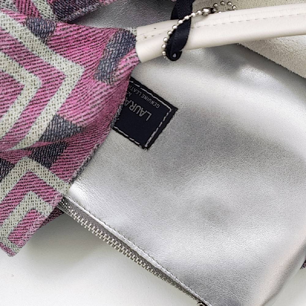 Laura Di Maggio FANTASY SAC – Sacca in tessuto stampato rosa Economico