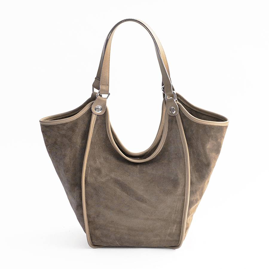 Laura Di Maggio CLEA – Sacca in camoscio e pelle taupe Lightning offer