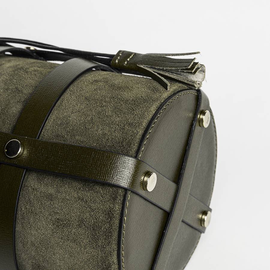 Laura Di Maggio DONATELLA – secchiello in pelle verde Fino al 60% di sconto