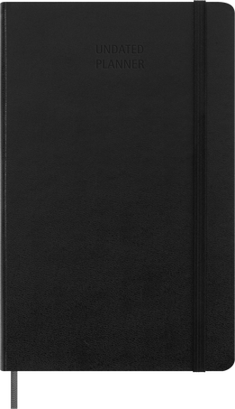 Moleskine Agenda Non Datata ClassicSettimanale, 12 mesi, Nero Saldi Di Fabbrica