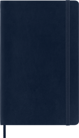 Moleskine Taccuino ClassicCopertina morbida, Blu Zaffiro In Linea