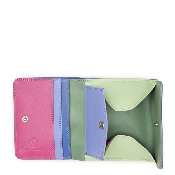 Mywalit Portafoglio con portamonete piatto Viola In Vendita