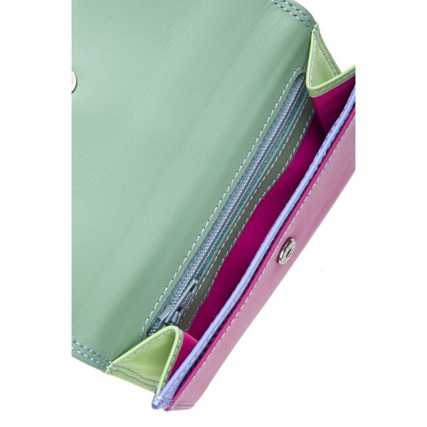 Mywalit Portamonete/Portafoglio con doppio risvolto Viola Saldi Di Fabbrica