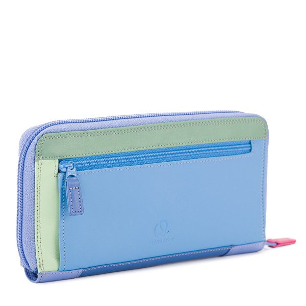 Mywalit Portafoglio con zip grande Viola Negozio