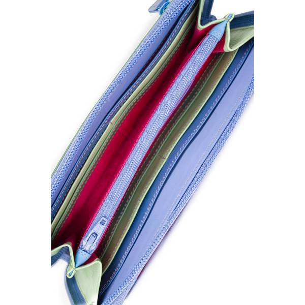 Mywalit Portafoglio con zip grande Viola Negozio