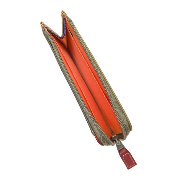 Mywalit Portamonete/Portacarte con zip Lucca Pezzi Unici