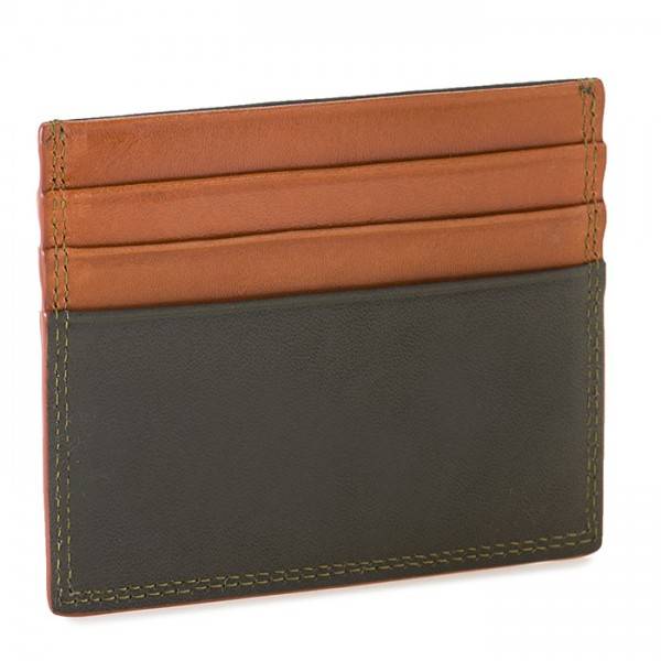Mywalit Porta carte di credito doppio con tecnologia RFID Marrone-Oliva Hotsell