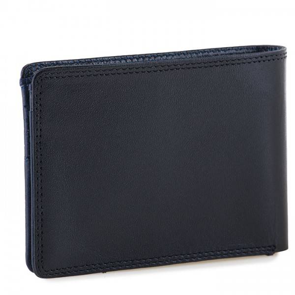 Mywalit Portafoglio jeans da uomo con tecnologia RFID Nero-Blu Saldi