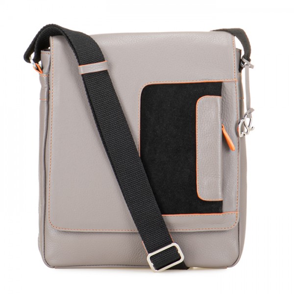 Mywalit Borsa a tracolla Havana con risvolto Fumo Moda