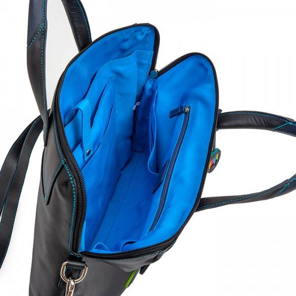 Mywalit Borsa sottile da Lavoro in pelle Black Pace 2025