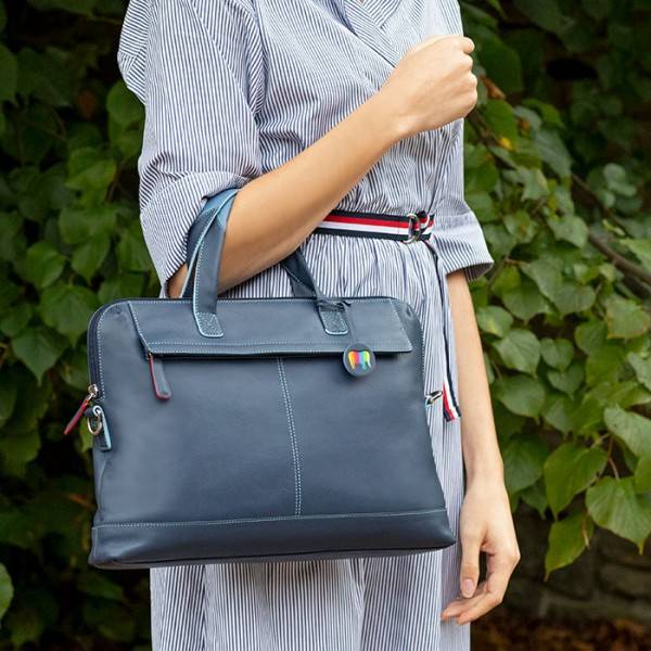 Mywalit Borsa sottile da Lavoro in pelle Royal Nuovo