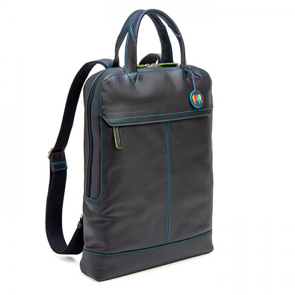 Mywalit Zaino da Lavoro in pelle Black Pace Consegna Veloce