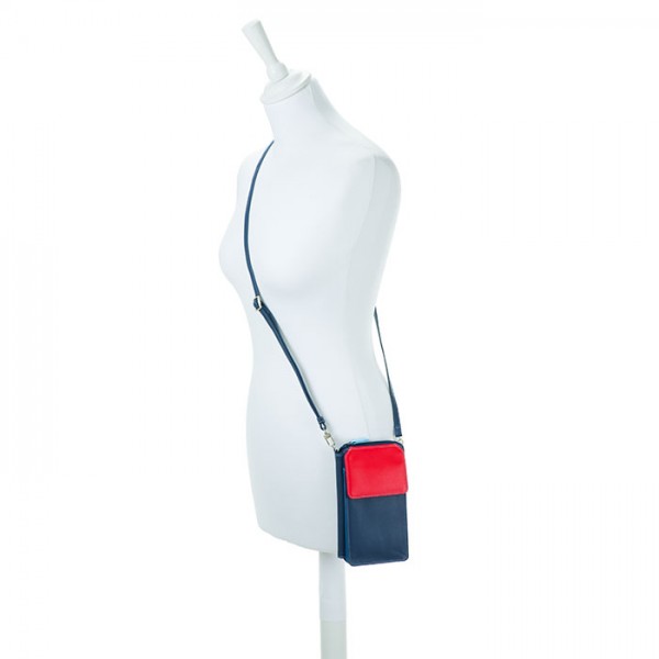 Mywalit Portafoglio multifunzione con zip su tre lati e tracolla Royal Prezzo Ridotto