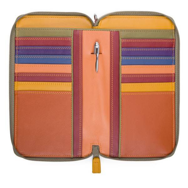 Mywalit Portafoglio multifunzione con zip su tre lati e tracolla Lucca Sottocosto