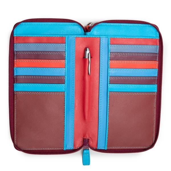Mywalit Portafoglio multifunzione con zip su tre lati e tracolla Pompei Novità