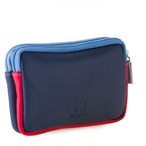 Mywalit Portafoglio/Astuccio in Pelle con doppia Zip Royal Outlet