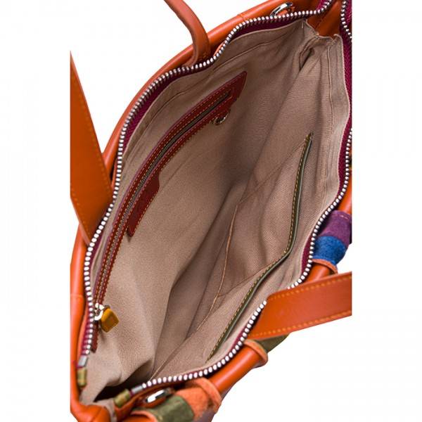 Mywalit Borsa Shopper Laguna in pelle e camoscio Lucca Promozione Limitata