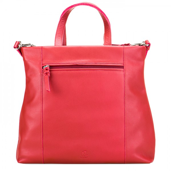 Mywalit Borsa Shopper Laguna in pelle e camoscio Vesuvio Shopping Online