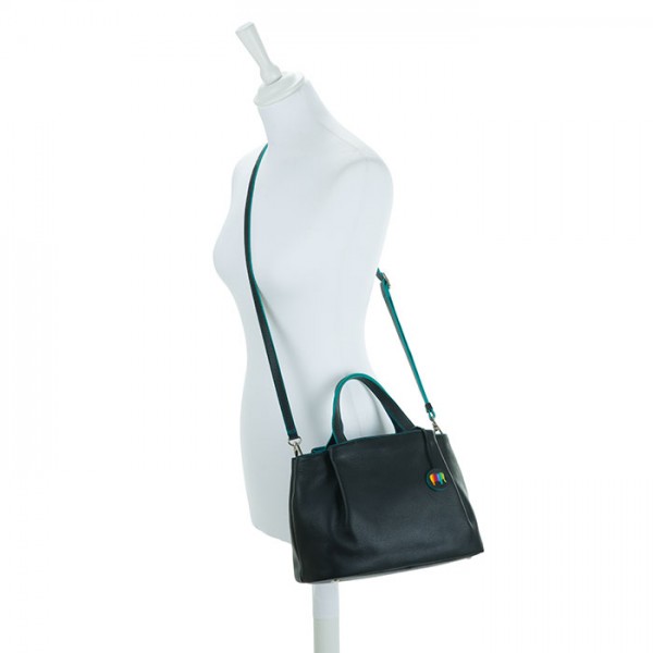 Mywalit Borsa con manici Verona media Black Pace Offerta