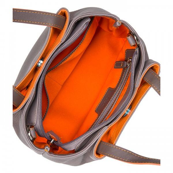 Mywalit Borsa con manici Verona piccola Fumo Offerte