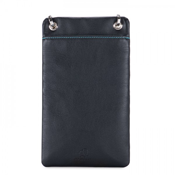 Mywalit Organiser con tripla zip da collo Black Pace Saldi Di Fabbrica