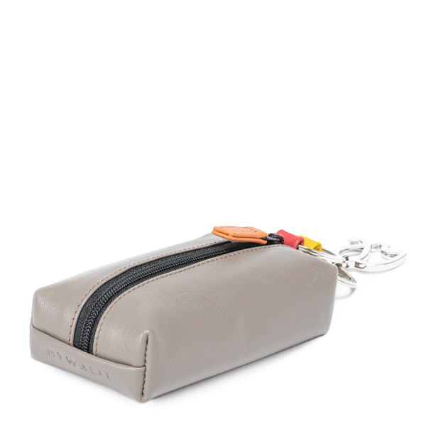 Mywalit Portamonete/Portachiavi Elefante con zip Fumo Moda