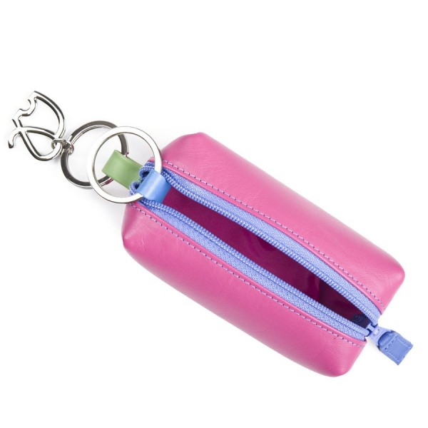 Mywalit Portamonete/Portachiavi Elefante con zip Viola Duty-free