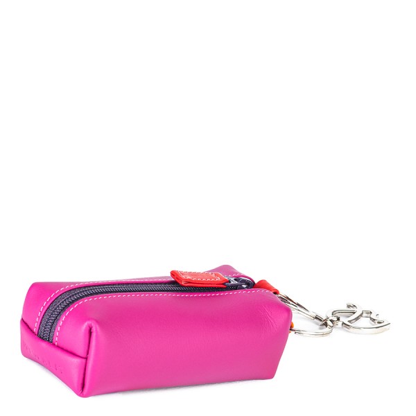 Mywalit Portamonete/Portachiavi Elefante con zip Sangria Multi Nuovo