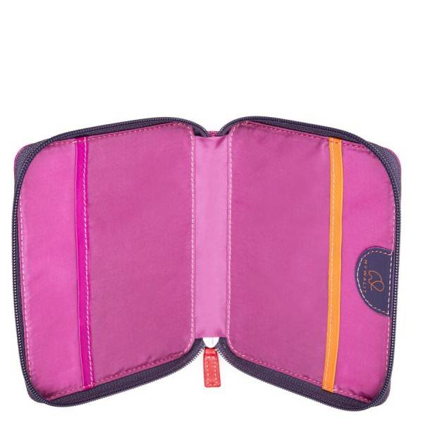 Mywalit Custodia Media Linea Embossed Nappa Sangria Multi Nuova