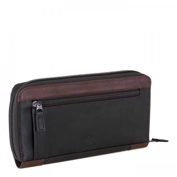 Mywalit Portafoglio con zip grande Cacao Prezzo Ridotto