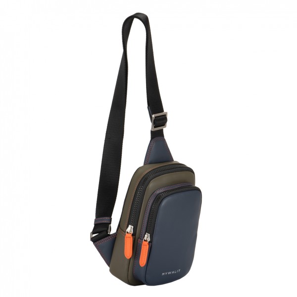 Mywalit Borsa Monospalla Firenze Olive-Marine Economico