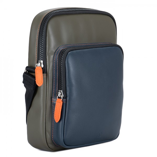Mywalit Borsa a tracolla Firenze Olive-Marine Saldi