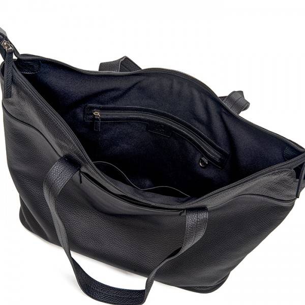 Mywalit Borsa Shopper Bergamo Nero In Linea