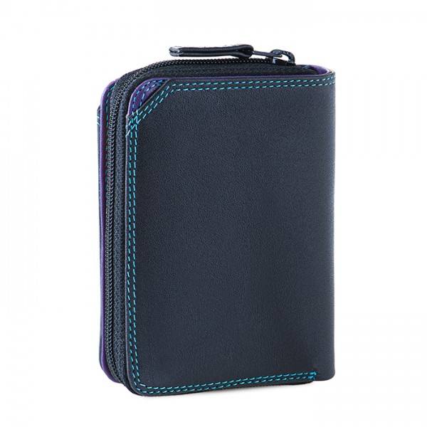 Mywalit Portafoglio con zip piccolo Black Pace Nuovo