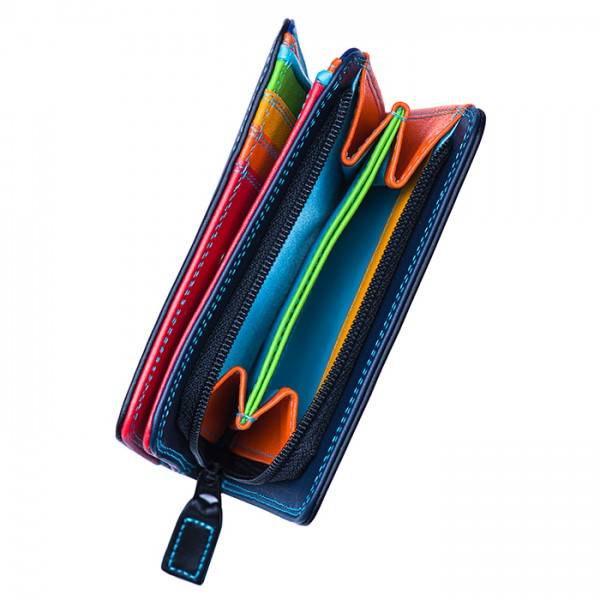 Mywalit Portafoglio con zip medio Black Pace Qualità