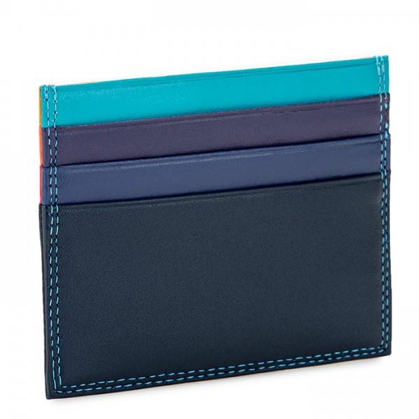 Mywalit Porta carte di credito doppio con tecnologia RFID Nappa Black Pace Qualità Garantita