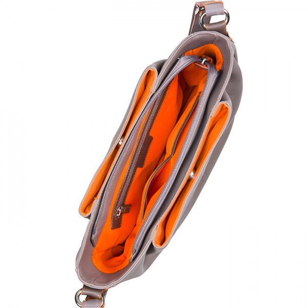 Mywalit Borsa hobo a tracolla Verona Fumo Qualità