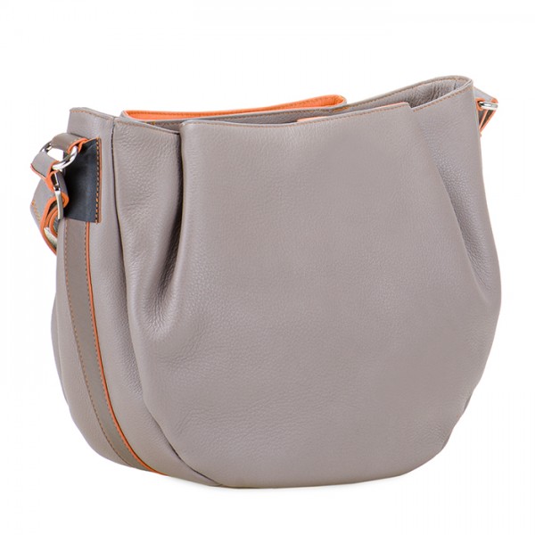Mywalit Borsa hobo a tracolla Verona Fumo Qualità