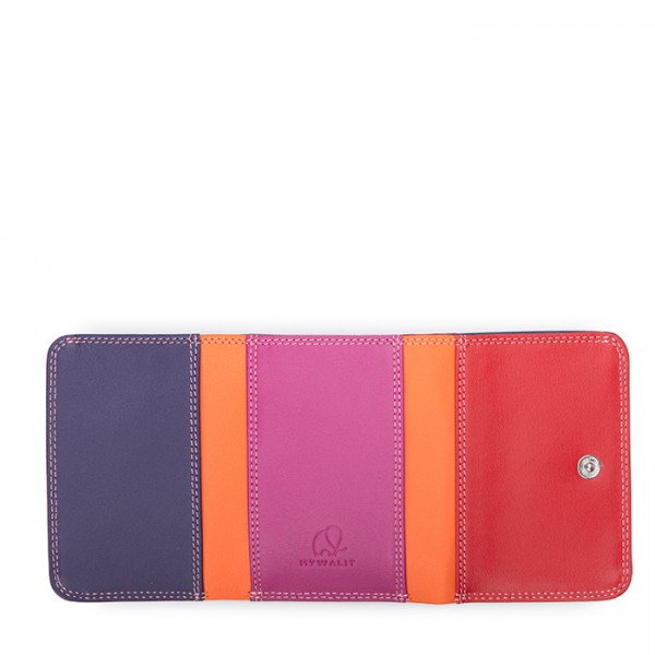Mywalit Portafoglio a tre ante mini Sangria Multi Presa