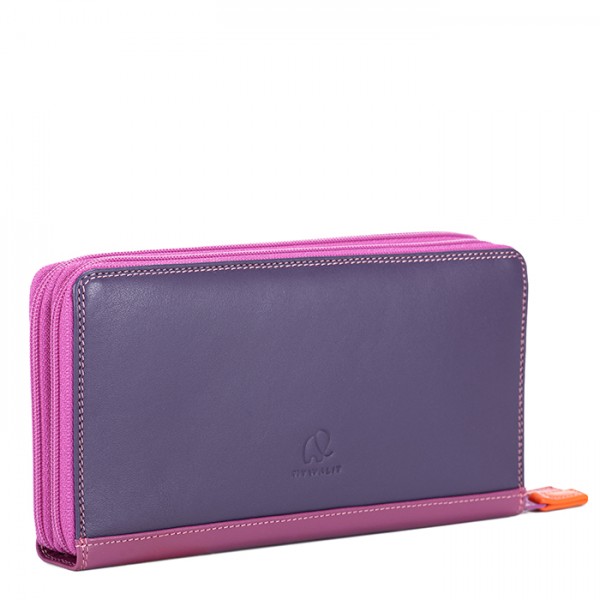 Mywalit Portafoglio con doppia zip grande Sangria Multi Offerta