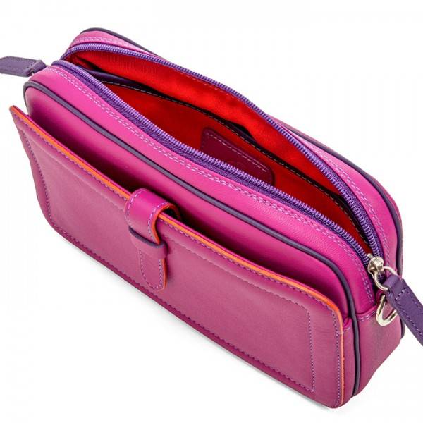 Mywalit Borsa a Tracolla in Pelle Piccola Sangria Multi Offerte