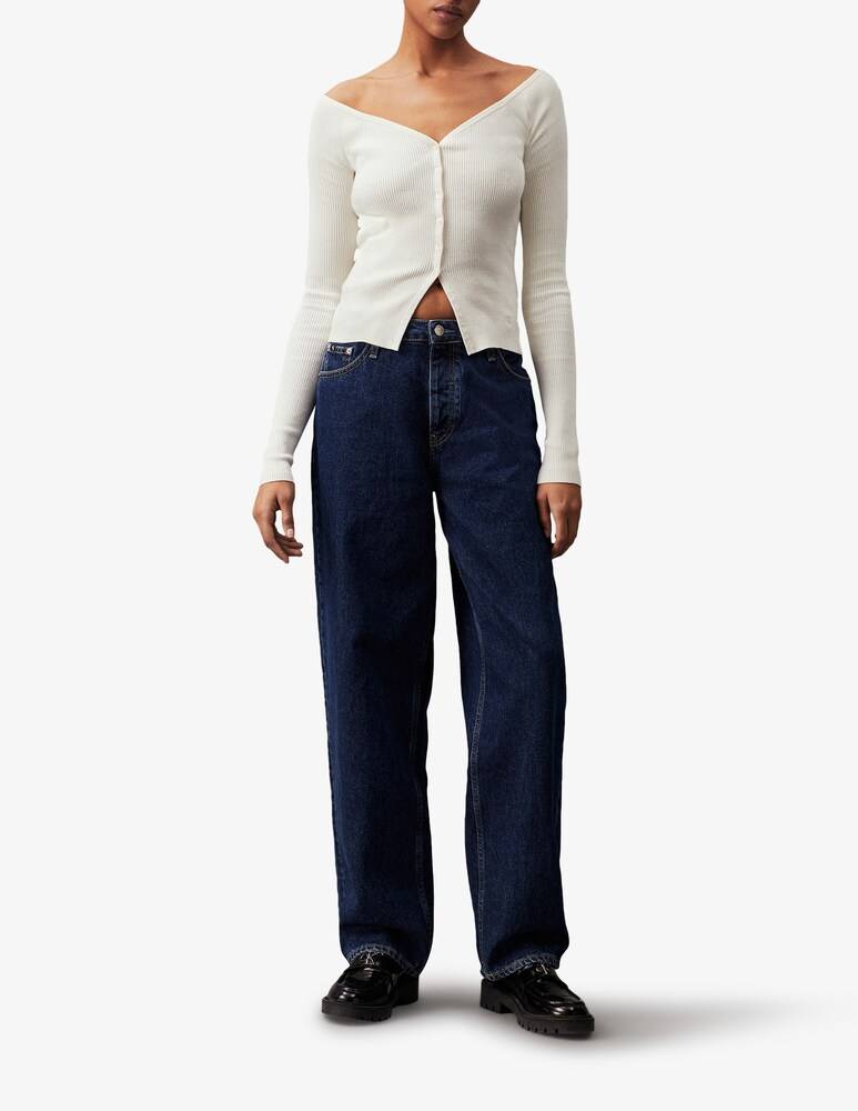 Calvin Klein Jeans Cardigan in misto cotone 2025