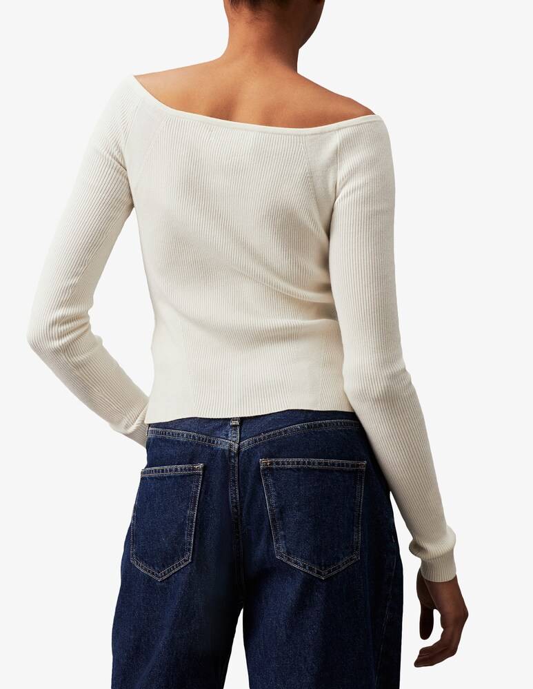 Calvin Klein Jeans Cardigan in misto cotone 2025