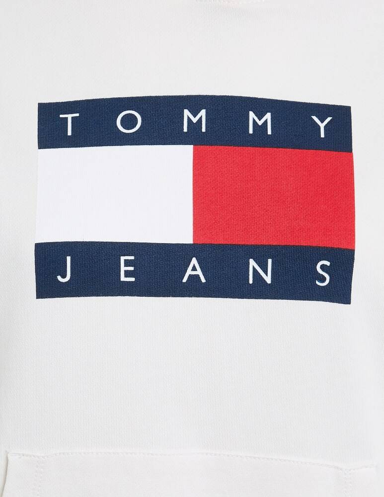 Tommy Jeans Felpa con cappuccio in cotone In Linea