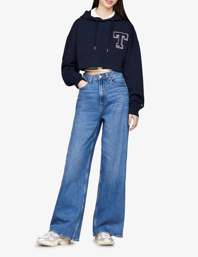 Tommy Jeans Felpa con cappuccio in cotone Nuovo