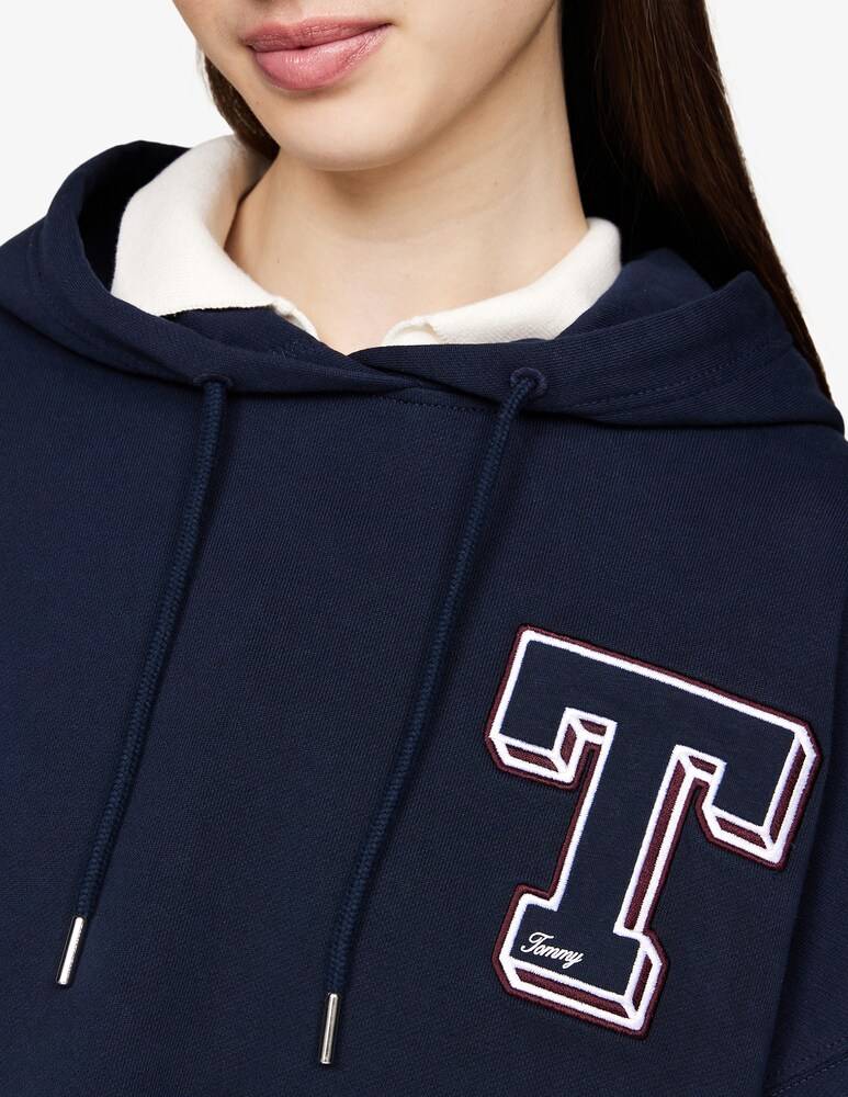Tommy Jeans Felpa con cappuccio in cotone Nuovo