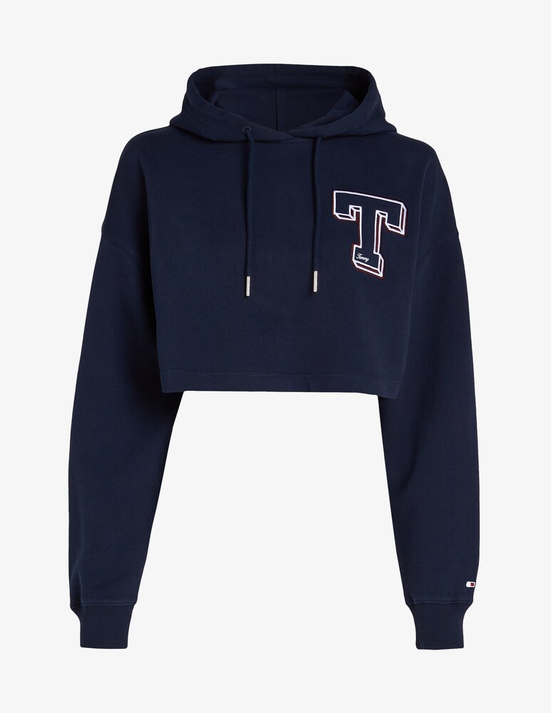 Tommy Jeans Felpa con cappuccio in cotone Nuovo